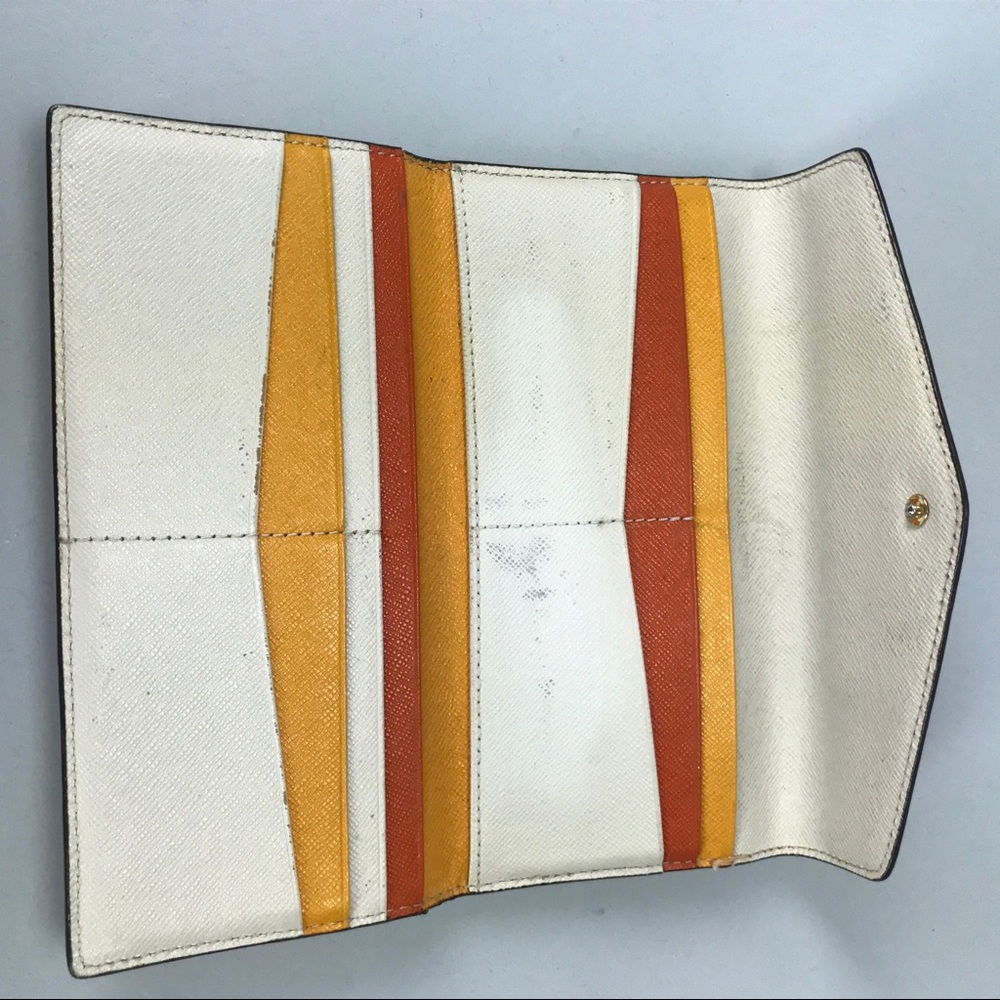 MICHAEL KORS Saffiano Colorblock Cc Snap Wallet - Picture 7 of 8